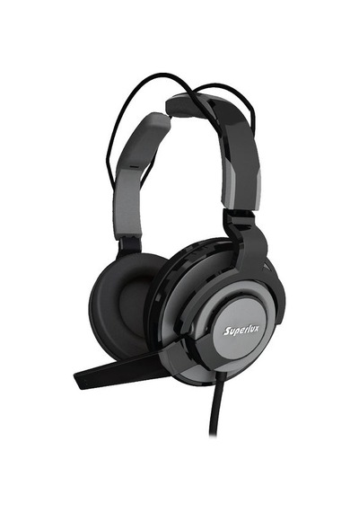 Superlux Hmc631 - Professional-Grade Pc Gaming Headset Gri Mikrof