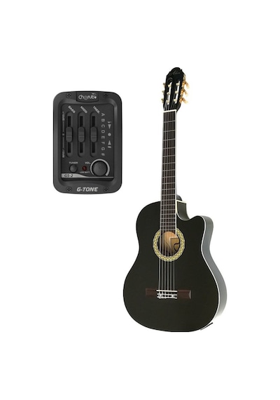 Almira Mg917Ce-Bk Siyah Elektro Klasik Gitar
