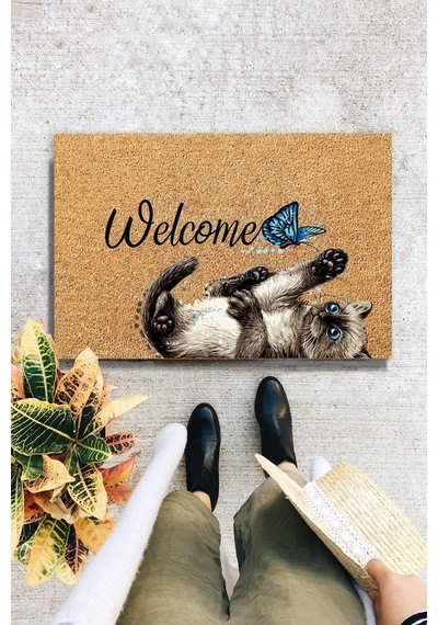 Pvc Cho 40x60 Cm Özel Tasarım Iç Ve Dış Pvc Kapı Önü Paspasları