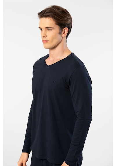 Cacharel Erkek Uzun Kollu Modal Pijama Takım 2237/lacivert Lacivert