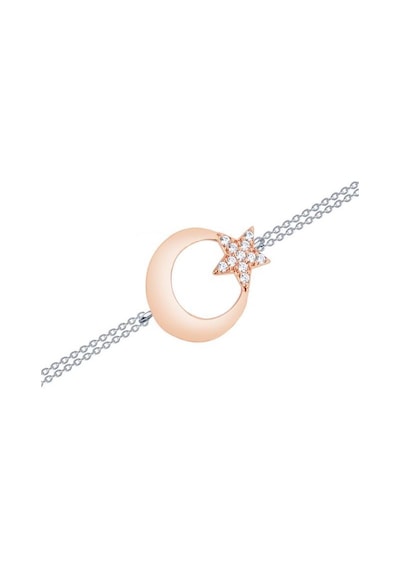 Gülaylar - Altın 14 Ayar Ay Yıldız Bileklik N11.16644 Sarı Altın