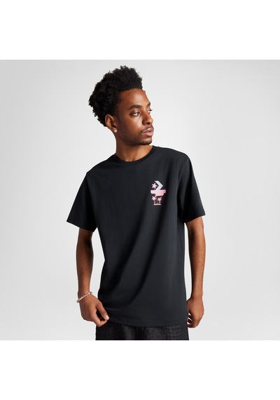 Converse Motel Erkek Siyah T-shirt 10027725 SIYAH