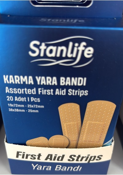 Stanlıfe Karma Yara Bandı 20li