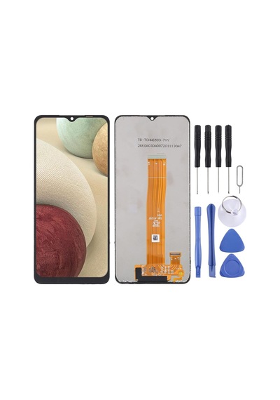 Samsung Uyumlu Galaxy A12 A125 Lcd Ekran Dokunmatik Çıtasız