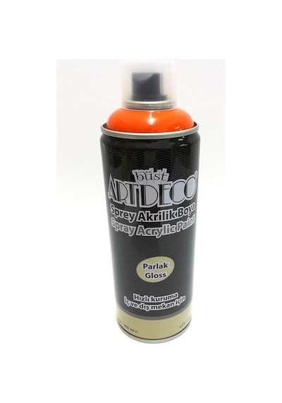 Artdeco Sprey Akrilik Boya 400 Ml Turuncu 250