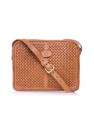 GÖN Gön Handmade Kadın Çapraz Askılı Çanta Camel