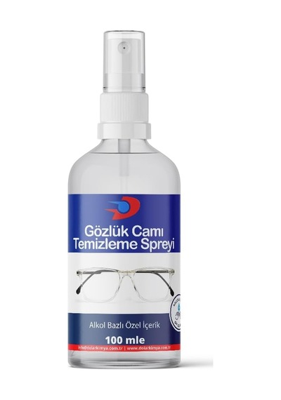 Dolar Kimya Gözlük Camı Temizleme Spreyi, Antistatik Formül, 100 Ml, Alkol Bazlı