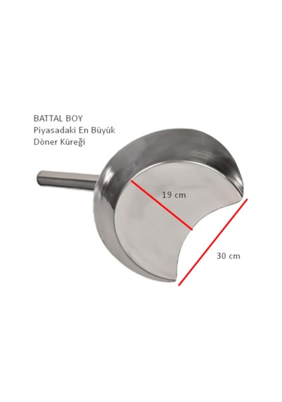 Battal Büyük Boy Döner Küreği (X Large)
