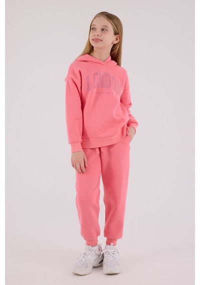 Rolypoly Kız Çocuk Pembe Eşofman Takımı Rp3691-c-v1 Pembe