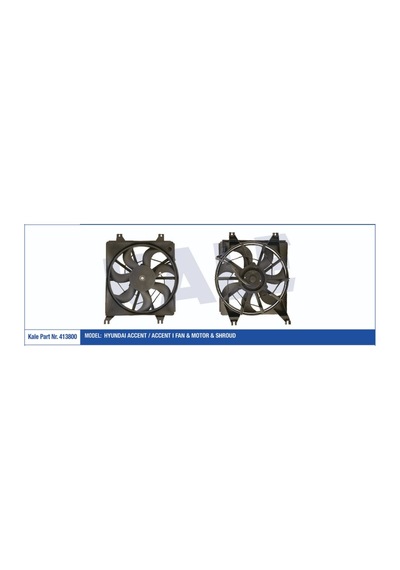 Fan Motoru Davlumbazli Hyundai Accent Accent I (120W 312Mm) 504646953