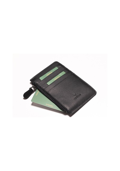 Black Cüzdan & Kartlık Kadın Diğer 864 Vergelio Flother Wallet Card Holder Siyah