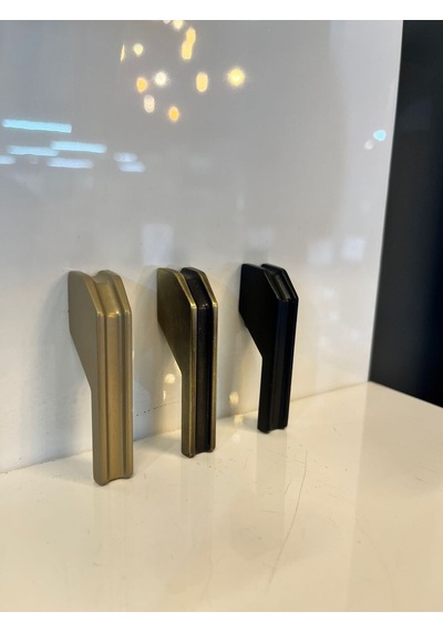 Petra Metal Kulp 16mm Antik Sarı Dolap Kapak Tv Ünite Modern Çekmece Mobilya Komidin Konsol