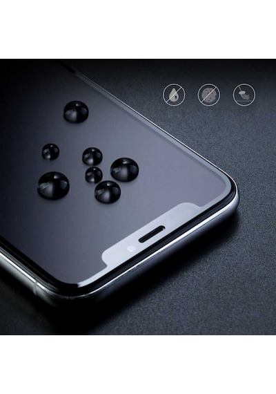 Samsung Uyumlu Galaxy A20S Davin Mat Seramik Ekran Koruyucu Siyah