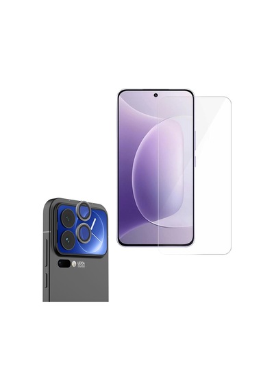 Adige Xiaomi 17 Pro Max Ekran Koruyucu Nano Cam + Kamera Lens Koruyucu