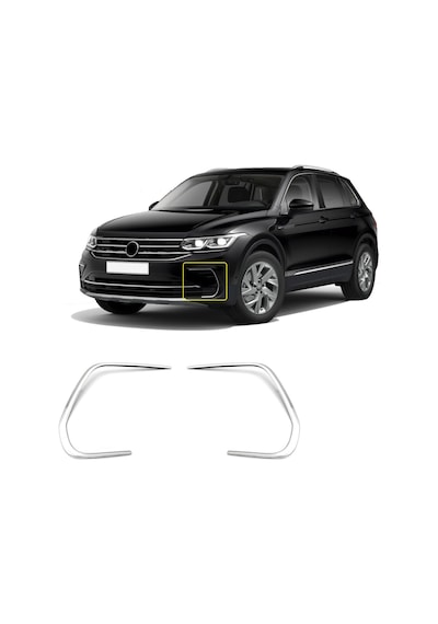 Nova Krom Vw Tiguan Krom Sis Çerçevesi 2 Prç. 2020 Üzeri
