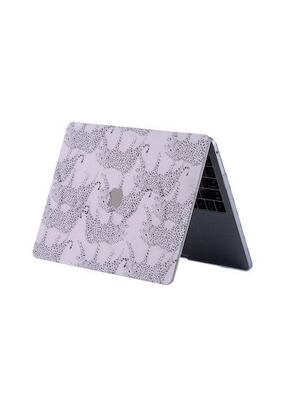 Macbookpro Kılıf Hardcase A1706-08 1989 2159 2251-89 2338 Animal2 Açık Pembe
