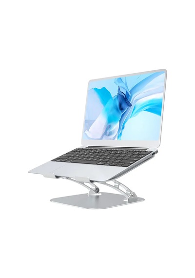 Thentech Akıllı Telefon Tablet Dizüstü Bilgisayar Laptop Standı Metal Malzeme Güçlü Yapı Kaydırmaz