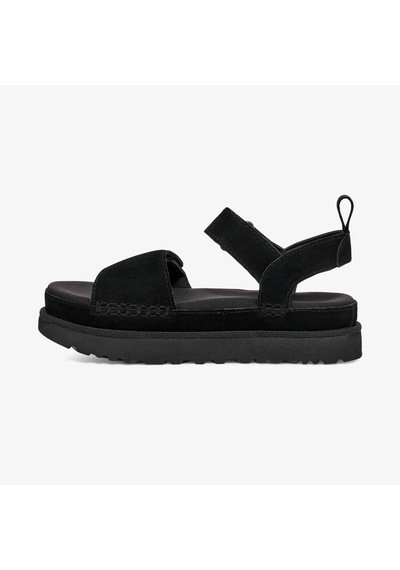 Ugg Goldenstar Kadın Siyah Sandalet Düz 1136783 Siyah