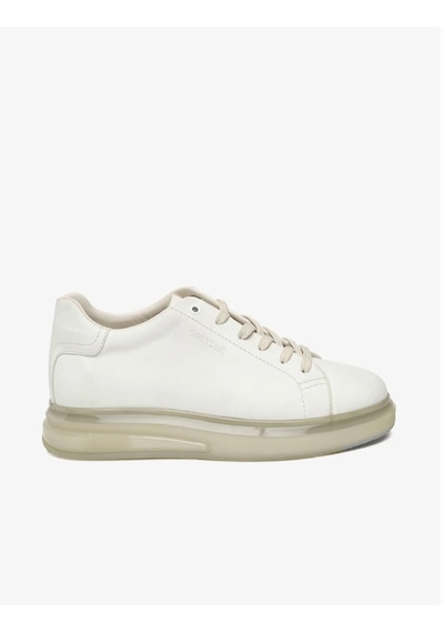 Greyder 64650 6y Beyaz Hakiki Deri Erkek Sneaker Deri Spor Ayakkabı Beyaz