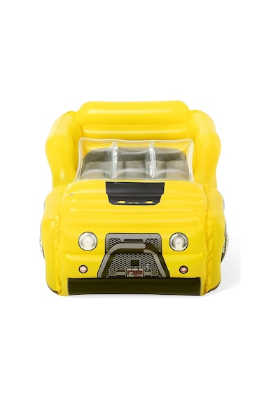 Şişirme Pompalı-Bestway 67714 4x4 Jeep Temalı Şişme Çocuk Yatağı Lacivert
