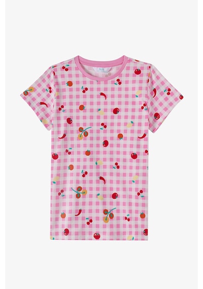 Penti Pembe Kız Çocuk Fresh Picnic Pamuklu 2li Pijama Takımı