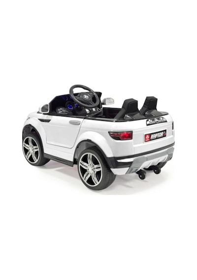 Bebemango Raptor Gt 12v Uzaktan Kumandalı Akülü Çocuk Arabası Çift Motorlu Led Farlı Beyaz