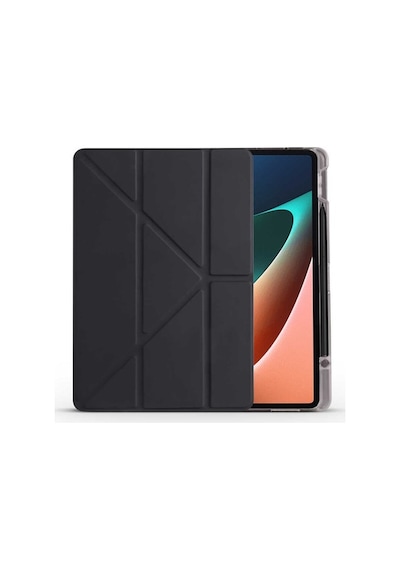 Xiaomi Uyumlu Mi Pad 5 / 5 Pro Kılıf Kalem Bölmeli Trifolding Case