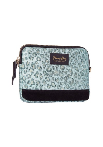 Bloominbag Green Marmar Çapraz Askılı Çanta Siyah