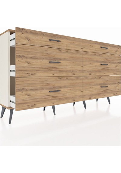 Arges Konsol 6 Çekmeceli 176x30x99 Aytaşı-çam Atlas Çam/atlas Çam - Aytası Arges Konsol 6 Çekmeceli 176x30x99 Aytaşı-çam Atlas Çam/atlas Çam - Aytası