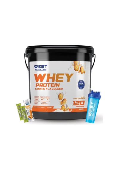 West Nutrition Whey Protein Tozu 3600 Gr 120 Servis Hediye