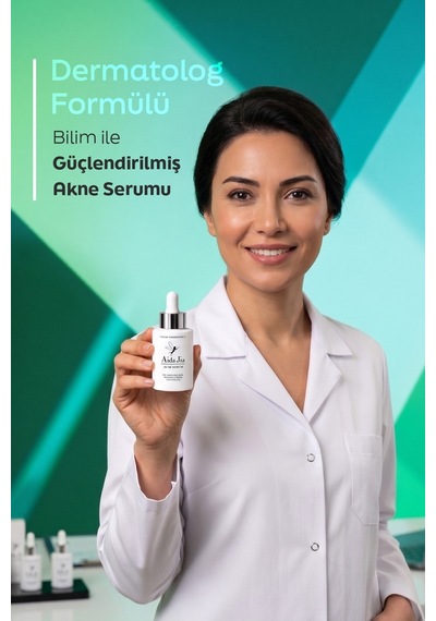 Aida Jia Salisilik Asit ve Glikolik Asit İçerikli Akne Komedon Siyah Nokta Karşıtı Serum 30 ML