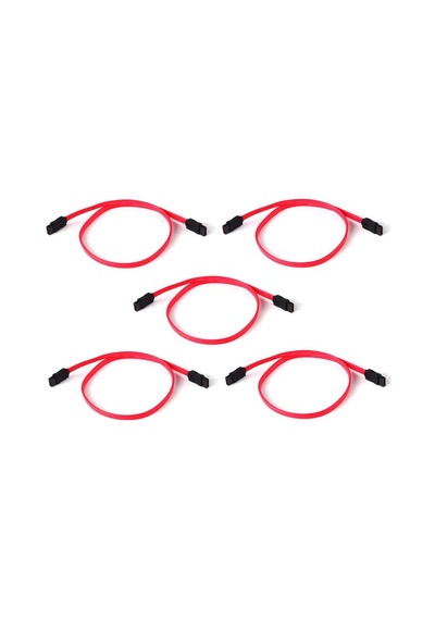 5 Adet Çıkma Sata Data Kablosu - Sata Kablo - 50 Cm.