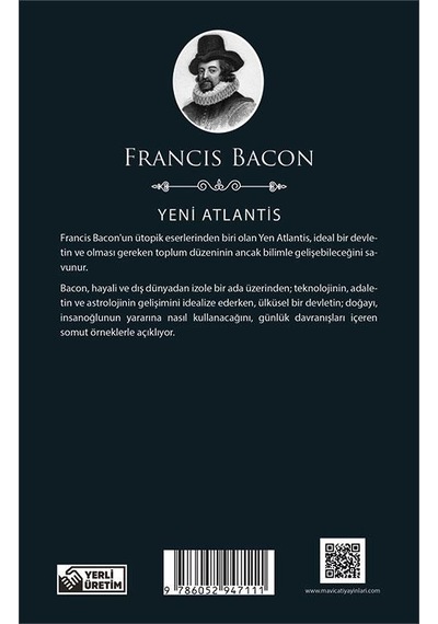 Yeni Atlantis - Francis Bacon - Maviçatı (dünya Klasikleri)