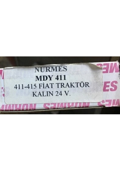 Marş Yastığı 24V Marelli Tipi Fiat 411 415 Traktör Kalın İtici