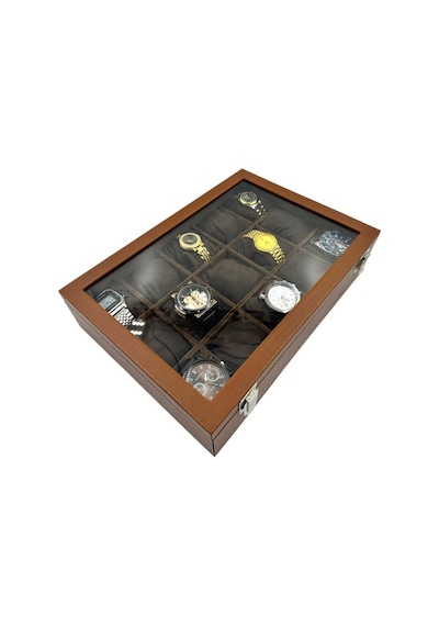 RichBox 15'Li Saat Kutusu Taba