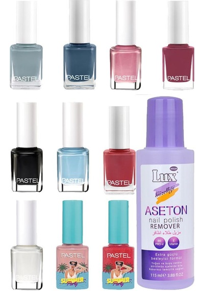 Pastel 10'lu 246-237-61-38-09-03-309-301-291-256 - Aseton 115