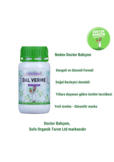 Doctor Bahçem Dal Verme Destekleyici Bitki Besini Güçlü Sürgün Ve Sağlıklı Gelişim İçin 1000 Ml