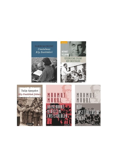 Köy Enstitüleri Seti - 5 Kitap Takım - Fakir Baykurt - Literatür Yayıncılık