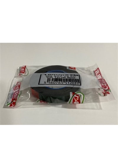 Çift Taraflı Bant 10 MM x 2 M Siyah