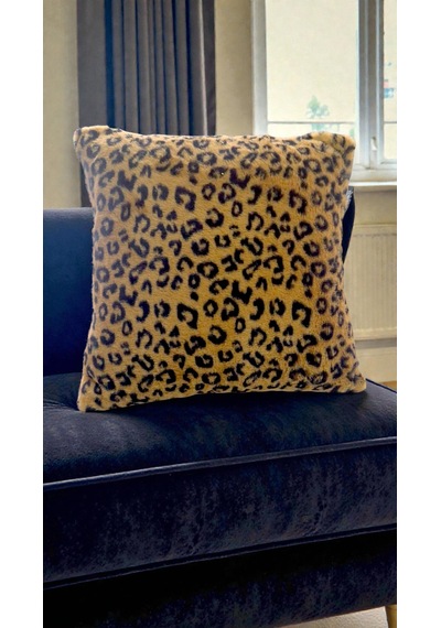 Leopar Desenli Dekoratif Kırlent Modern & Şık Tasarım Yumuşak Dokulu Kılıf Leopar