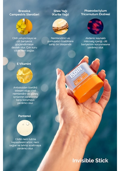 Fotoprotector Invisible Stick Spf50 10 G