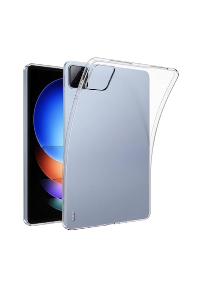 Forzacase Xiaomi Pad 7 / 7 Pro 11.2 İnch İle Uyumlu Silikon Kılıf Şeffaf - Fc013 Arka Kapak