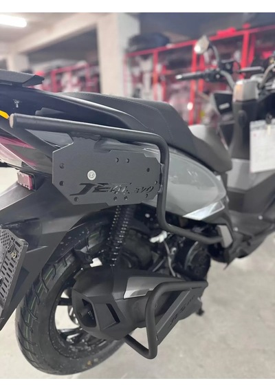 Sym Jet 14 Evo Yan Çanta Bağlantılı Etraf Koruma Demiri