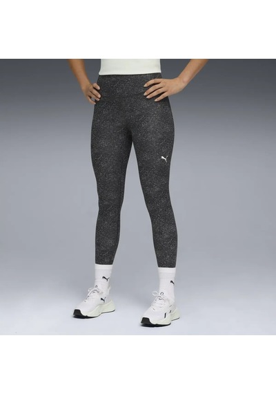 Puma W Tad Essentıal Pebble Tıght - Aop Hw 7/ Siyah Kadın Tayt