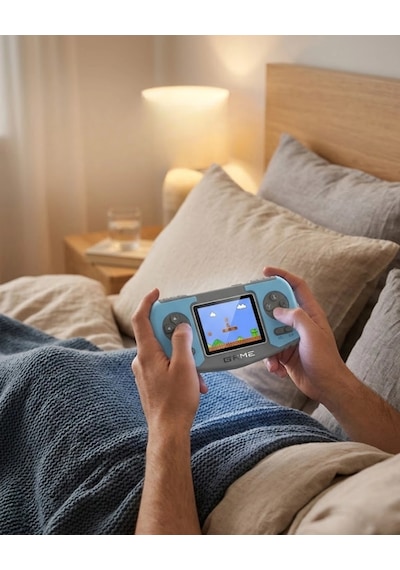 Mey İthalat El Tipi Oyun Konsolu Dahili Retro Oyunlar Tv Bağlantısı Destekli Taşınabilir Game Console