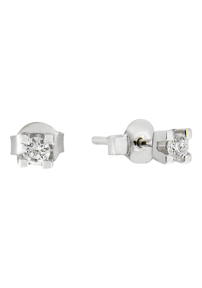 0.19 Ct Pırlanta Tektaş Küpe N11.7