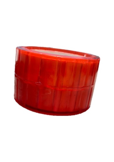 Tekne Römorku Yan Makara Takozu Şeffaf Elastomer - Kırmızı