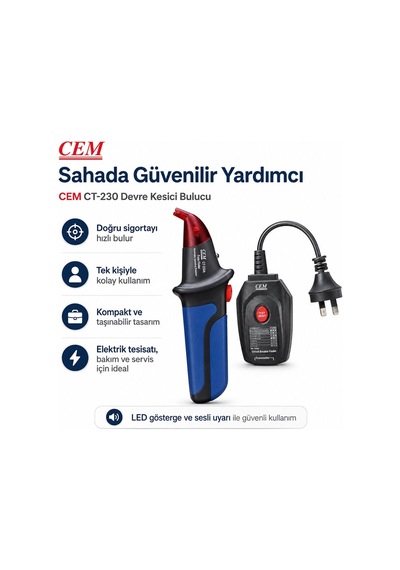 Cem Ct-230 Devre Kesici Bulucu