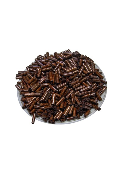10 Mm Bambu Kahve Rengi Ahşap Boncuk 50 Gr