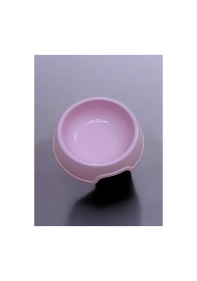 Yuvarlak Mama Kabı Pembe - 658262469